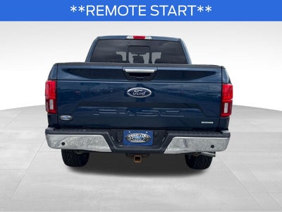 2020 Ford F-150 Lariat Blue Certified 4WD Near Milwaukee WI