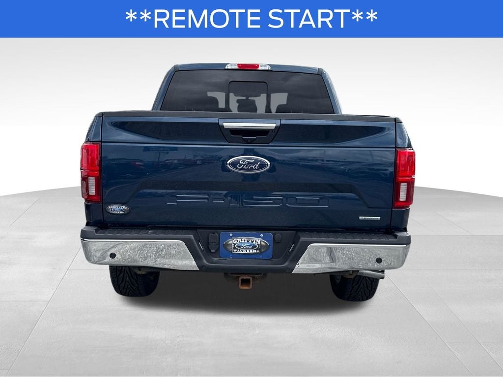 2020 Ford F-150 Lariat Blue Certified 4WD Near Milwaukee WI