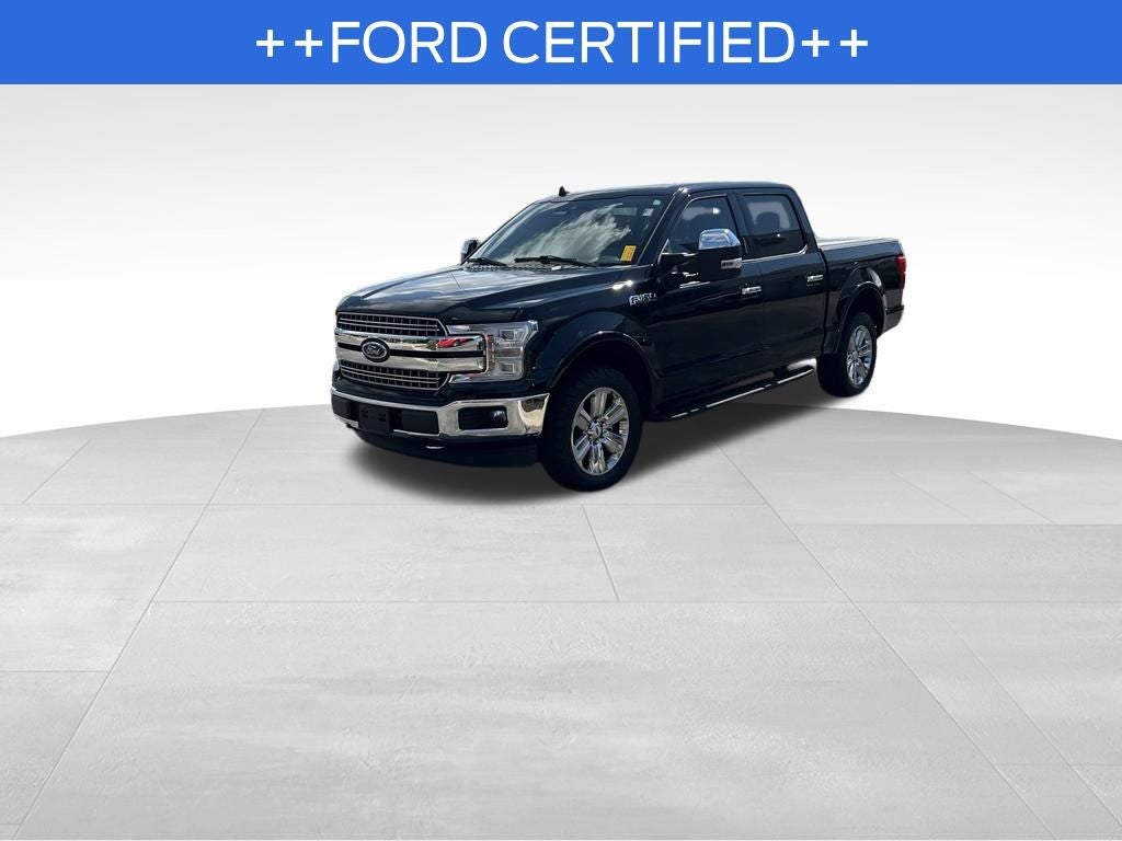 2018 Ford F-150 Lariat FORD BLUE CERTIFIED
