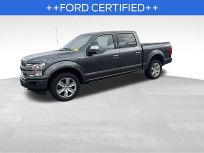 2018 Ford F-150 Platinum FORD BLUE CERTIFIED
