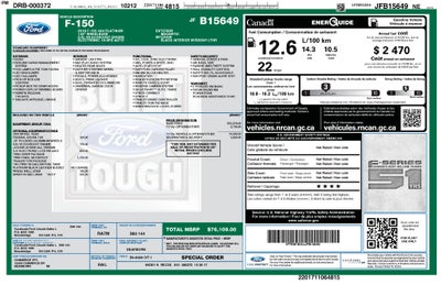 2018 Ford F-150 Platinum FORD BLUE CERTIFIED