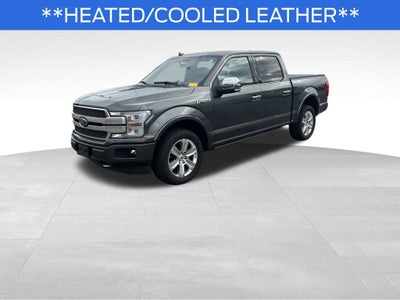 2018 Ford F-150 Platinum FORD BLUE CERTIFIED