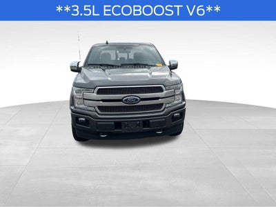 2018 Ford F-150 Platinum FORD BLUE CERTIFIED