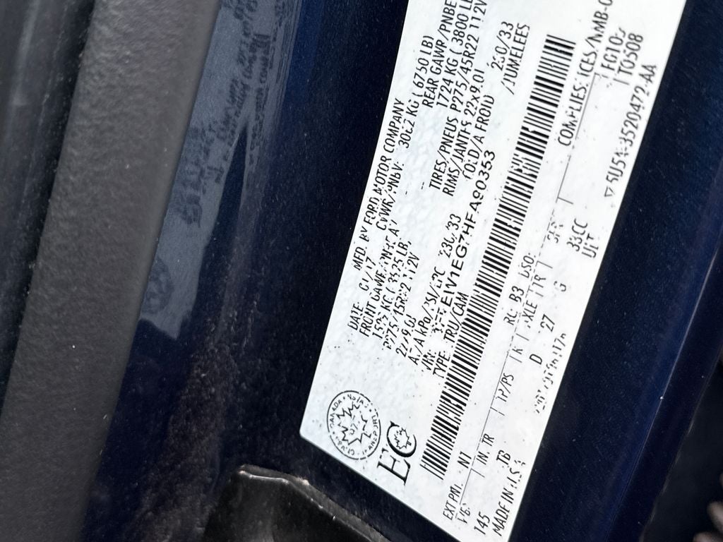2017 Ford F-150 Limited 4WD Near Milwaukee WI