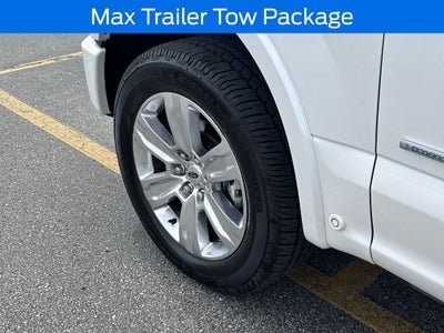 2017 Ford F-150 Platinum Blue Certified 4WD Near Milwaukee WI