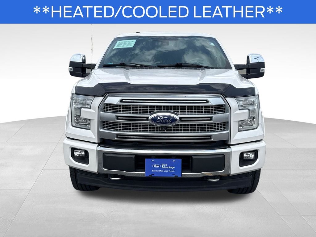 2017 Ford F-150 Platinum Blue Certified 4WD Near Milwaukee WI
