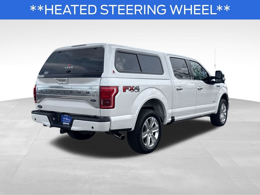 2017 Ford F-150 Platinum Blue Certified 4WD Near Milwaukee WI