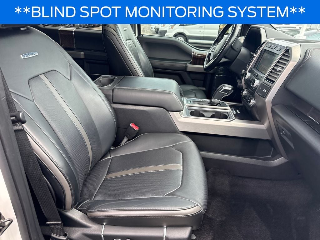 2017 Ford F-150 Platinum Blue Certified 4WD Near Milwaukee WI