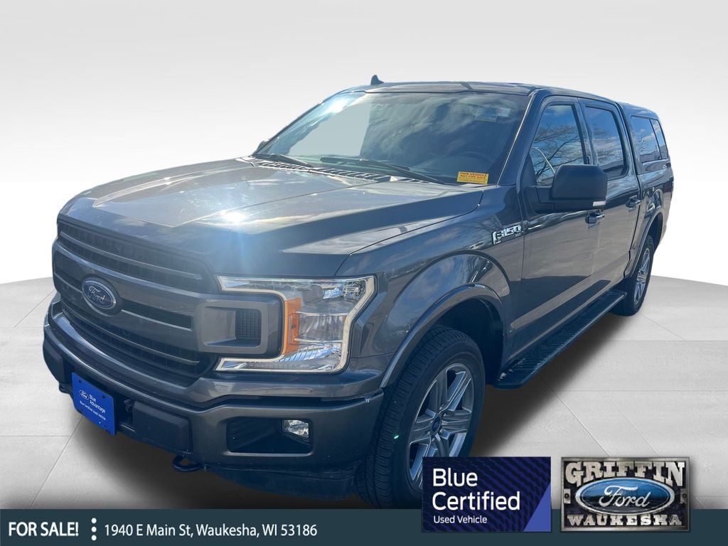 2018 Ford F-150 XLT Blue Certified 4WD Near Milwaukee WI
