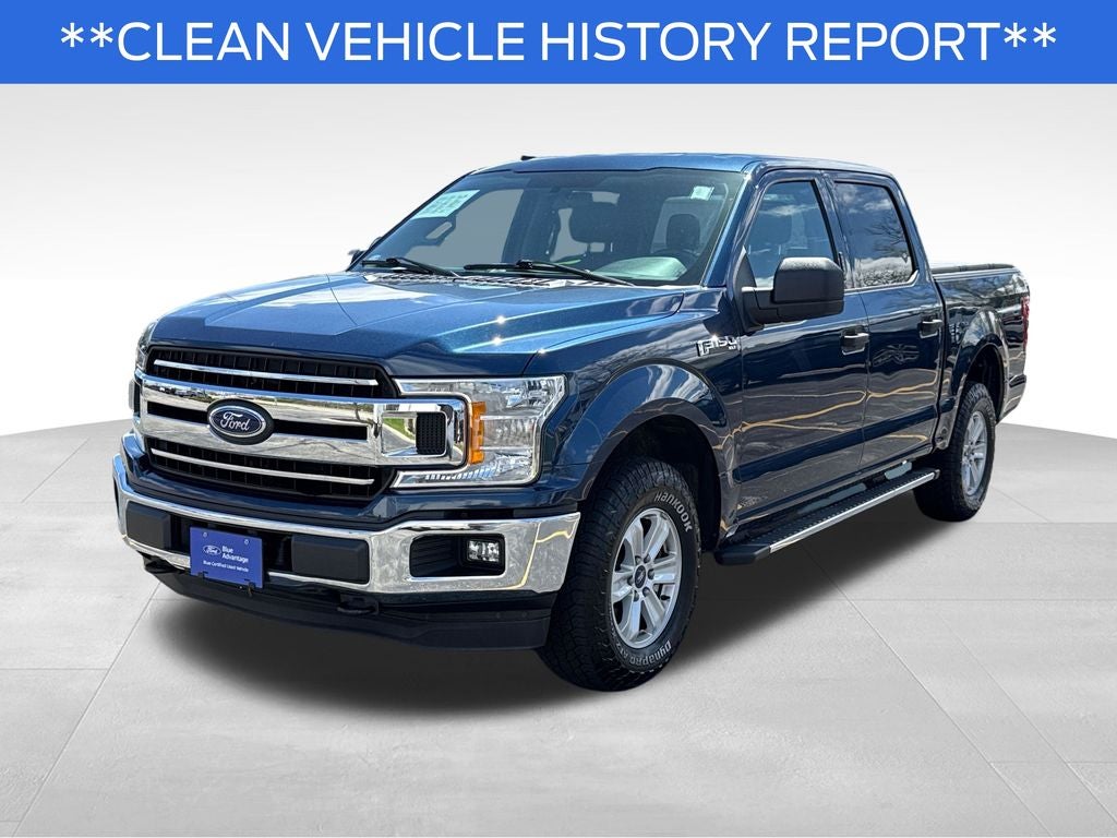 2018 Ford F-150 XLT Blue Certified 4WD Near Milwaukee WI