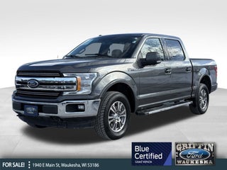 2018 Ford F-150 Lariat Blue Certified 4WD Near Milwaukee WI
