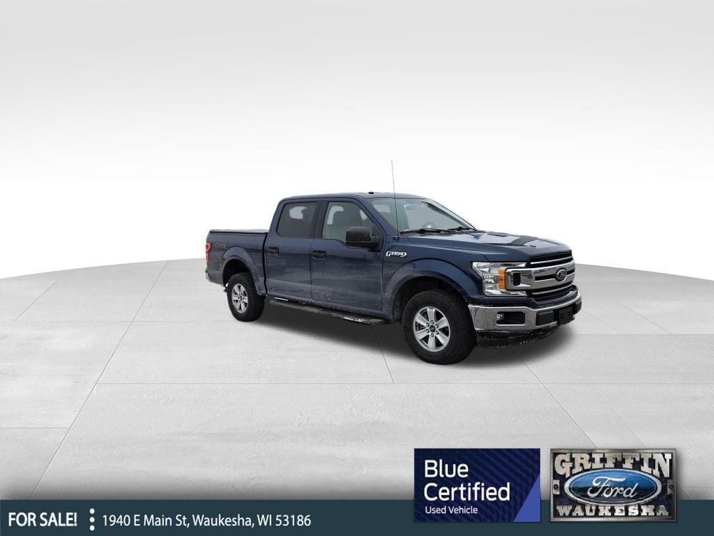 2018 Ford F-150 XLT Blue Certified 4WD Near Milwaukee WI