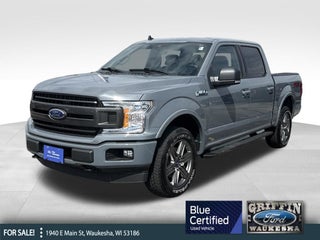 2020 Ford F-150 XLT Blue Certified 4WD Near Milwaukee WI