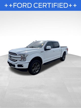 2020 Ford F-150 Lariat Blue Certified 4WD Near Milwaukee WI