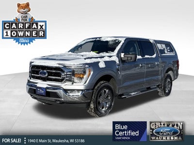 2021 Ford F-150 XLT Blue Certified 4WD Near Milwaukee WI