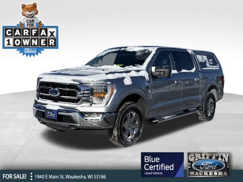 2021 Ford F-150 XLT Blue Certified 4WD Near Milwaukee WI