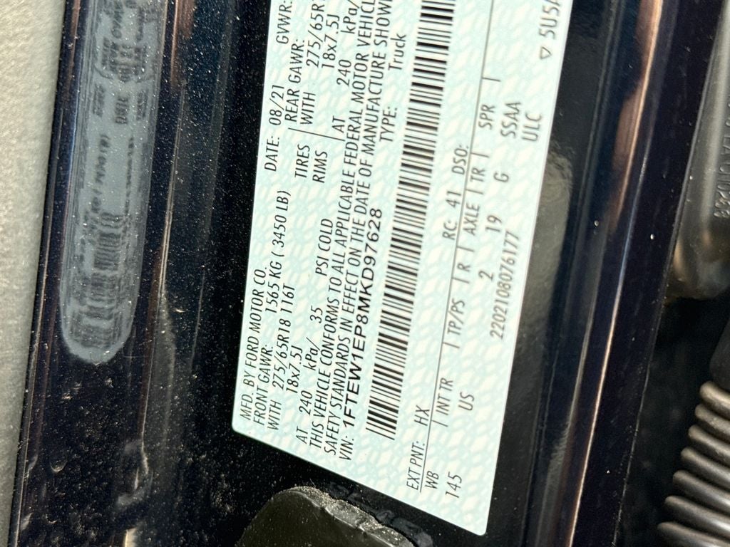 2021 Ford F-150 XLT Blue Certified 4WD Near Milwaukee WI