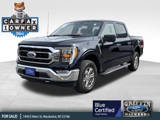 2021 Ford F-150 XLT Blue Certified 4WD Near Milwaukee WI
