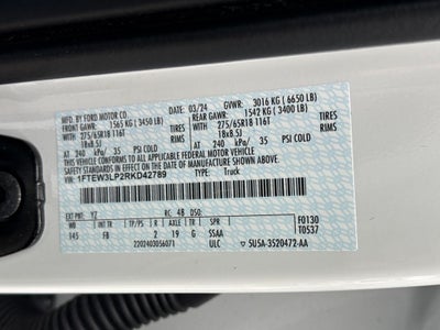 2024 Ford F-150 XLT Certified 4WD Near Milwaukee WI