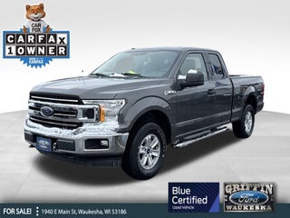 2018 Ford F-150 XLT Blue Certified 4WD Near Milwaukee WI