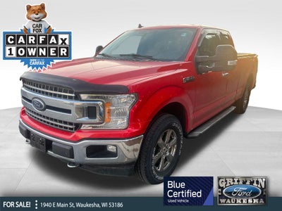 2020 Ford F-150 XLT Blue Certified 4WD Near Milwaukee WI