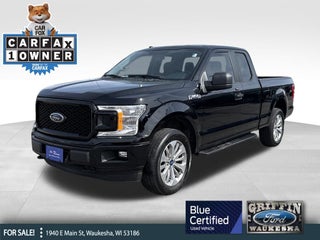 2018 Ford F-150 XL STX Blue Certified 4WD Near Milwaukee WI