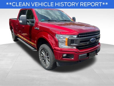 2019 Ford F-150 XLT Blue Certified 4WD Near Milwaukee WI