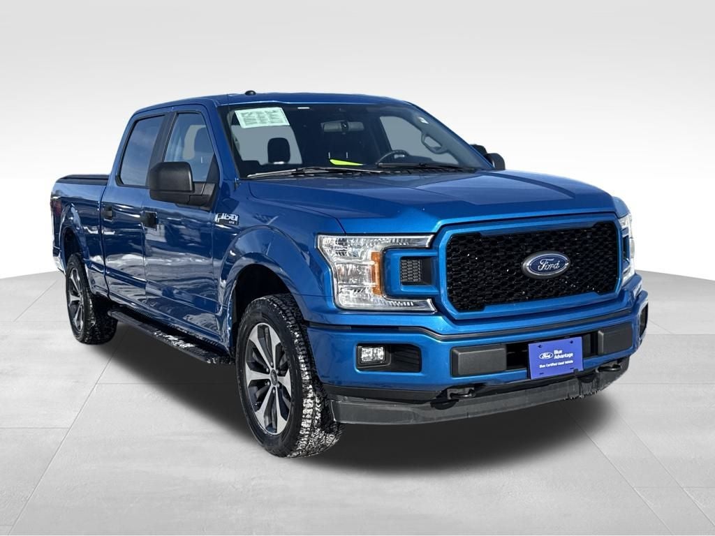 2019 Ford F-150 XL Blue Certified 4WD Near Milwaukee WI