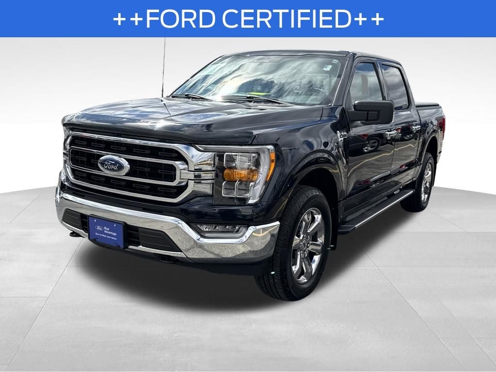 2023 Ford F-150 XLT Blue Certified 4WD Near Milwaukee WI