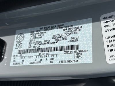 2023 Ford F-150 Tremor Blue Certified 4WD Near Milwaukee WI