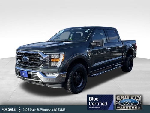 2021 Ford F-150 XLT Blue Certified 4WD Near Milwaukee WI