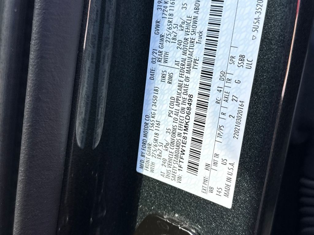 2021 Ford F-150 XLT Blue Certified 4WD Near Milwaukee WI