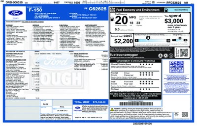2023 Ford F-150 Lariat FORD BLUE CERTIFIED
