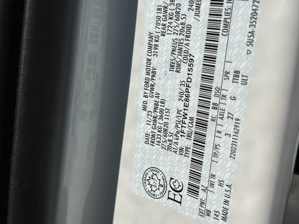 2023 Ford F-150 Lariat Certified 4WD Near Milwaukee WI