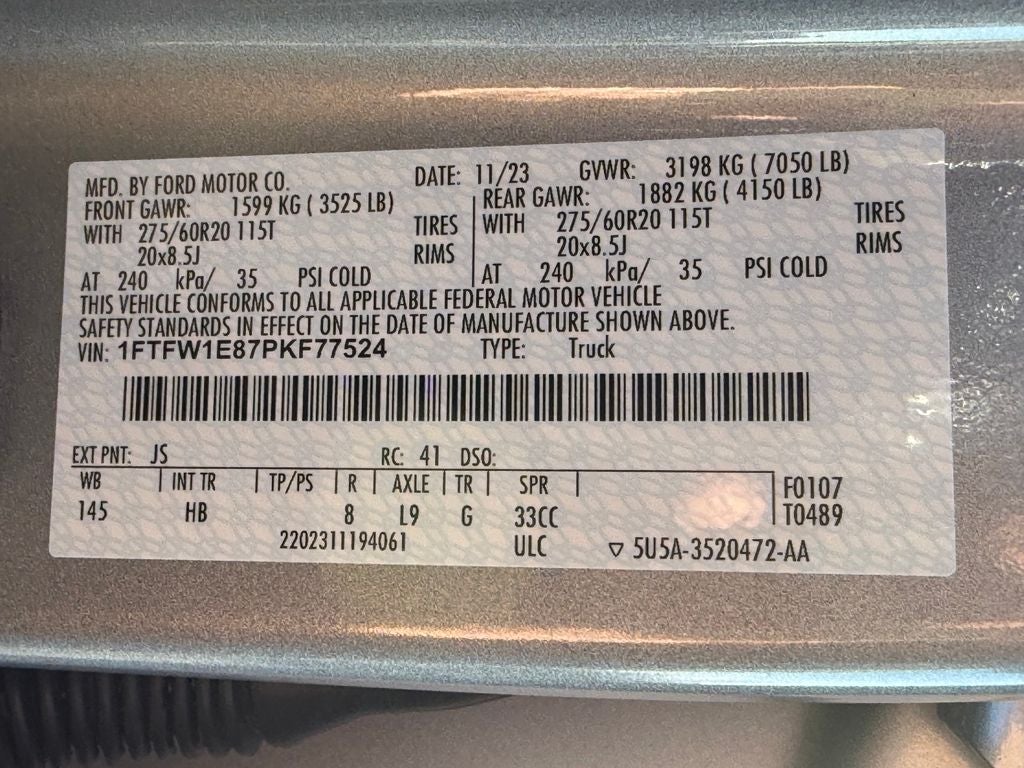 2023 Ford F-150 Lariat Certified 4WD Near Milwaukee WI