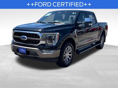 2022 Ford F-150 King Ranch Blue Certified 4WD Near Milwaukee WI