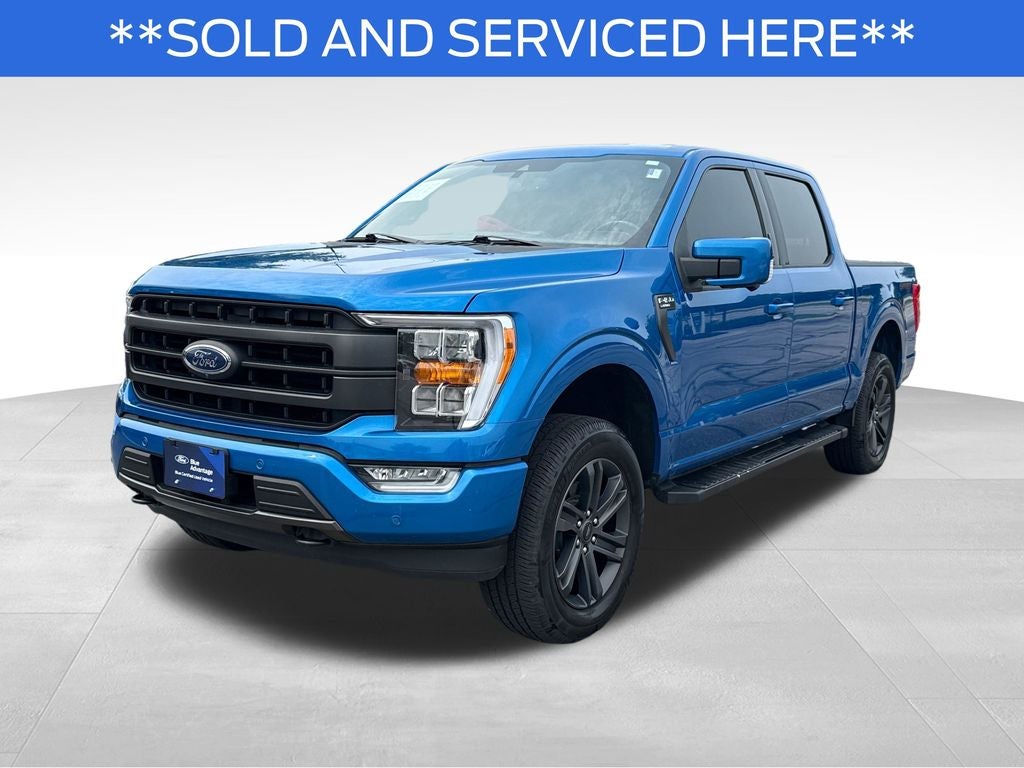2021 Ford F-150 Lariat FORD BLUE CERTIFIED