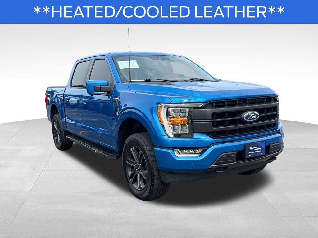 2021 Ford F-150 Lariat FORD BLUE CERTIFIED