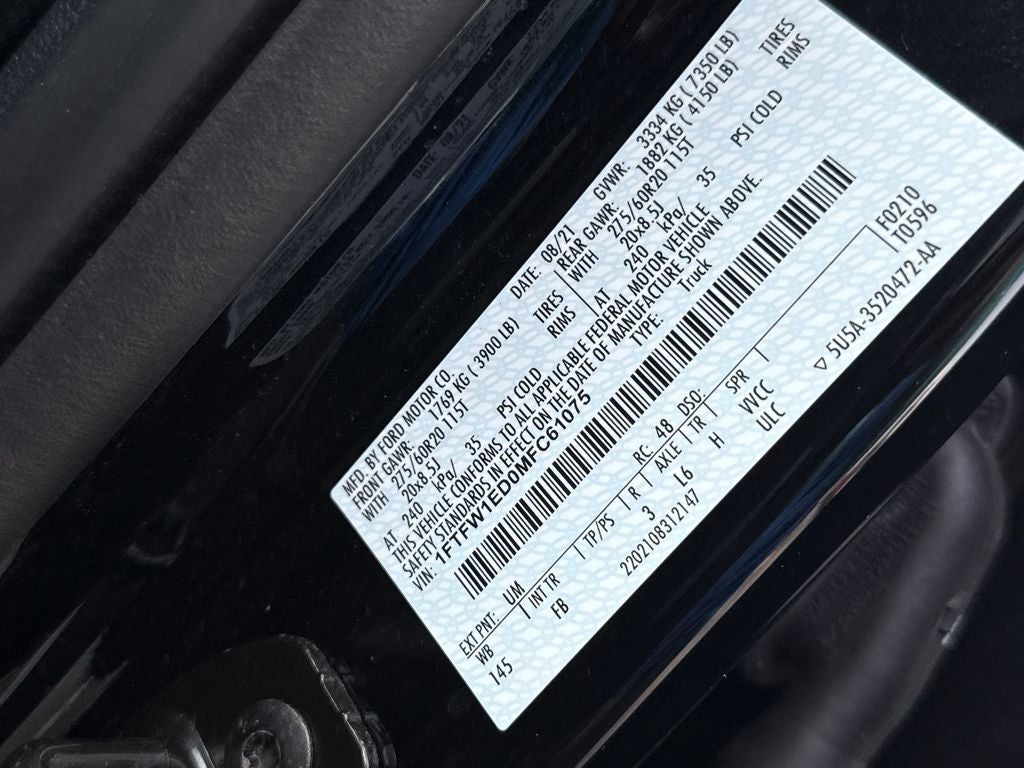 2021 Ford F-150 XLT FORD BLUE CERTIFIED