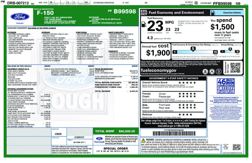 2023 Ford F-150 King Ranch