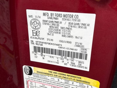 2014 Ford F-150 FX4 4WD Near Milwaukee WI