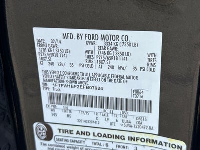 2014 Ford F-150 XLT 4WD Near Milwaukee WI