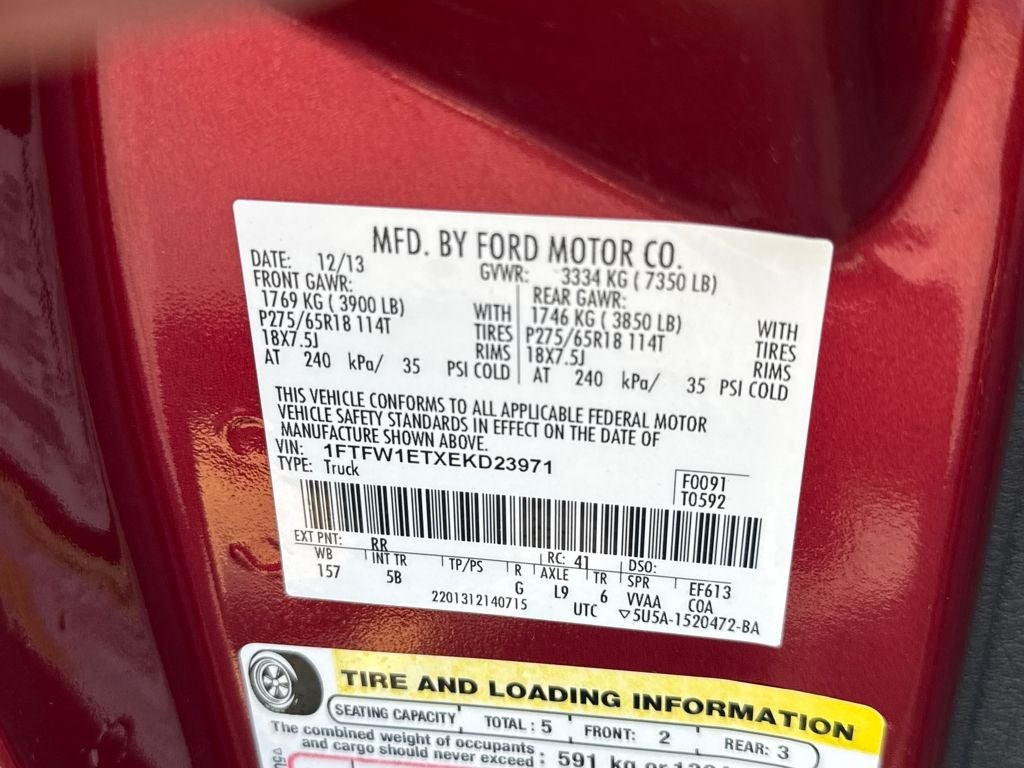 2014 Ford F-150 FX4 4WD Near Milwaukee WI