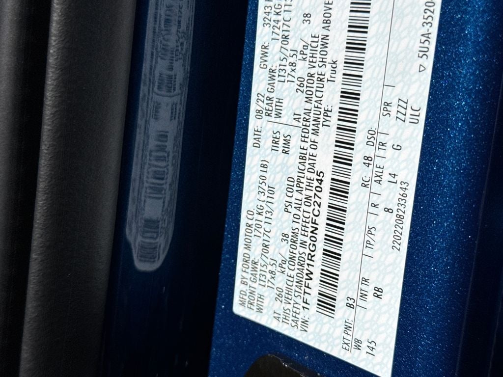 2022 Ford F-150 Raptor Certified 4WD Near Milwaukee WI