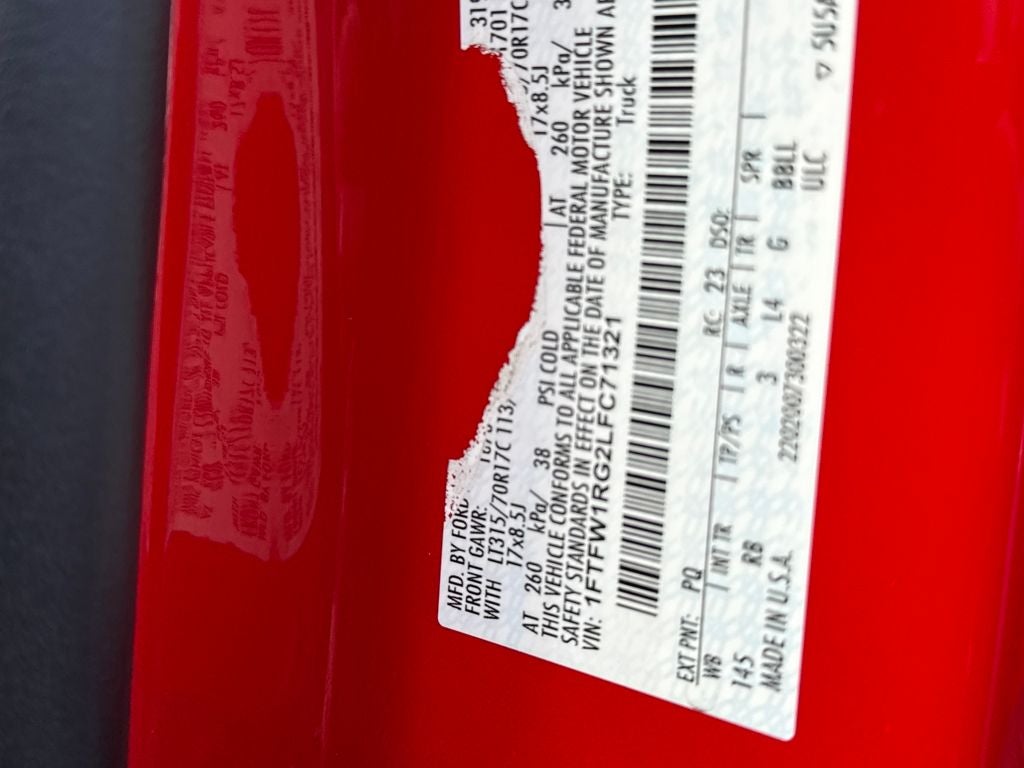 2020 Ford F-150 Raptor Blue Certified 4WD Near Milwaukee WI