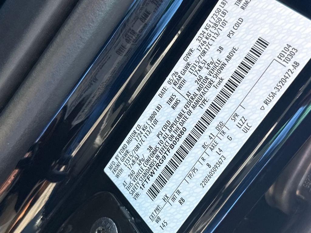 2026 Ford F-150 Raptor