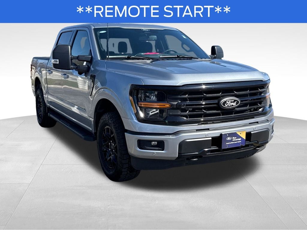 2024 Ford F-150 XLT Blue Certified 4WD Near Milwaukee WI