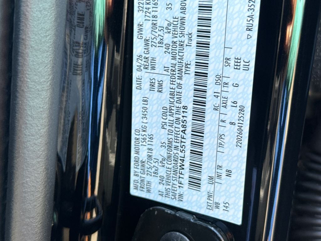 2026 Ford F-150 Tremor
