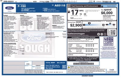 2026 Ford F-150 Tremor