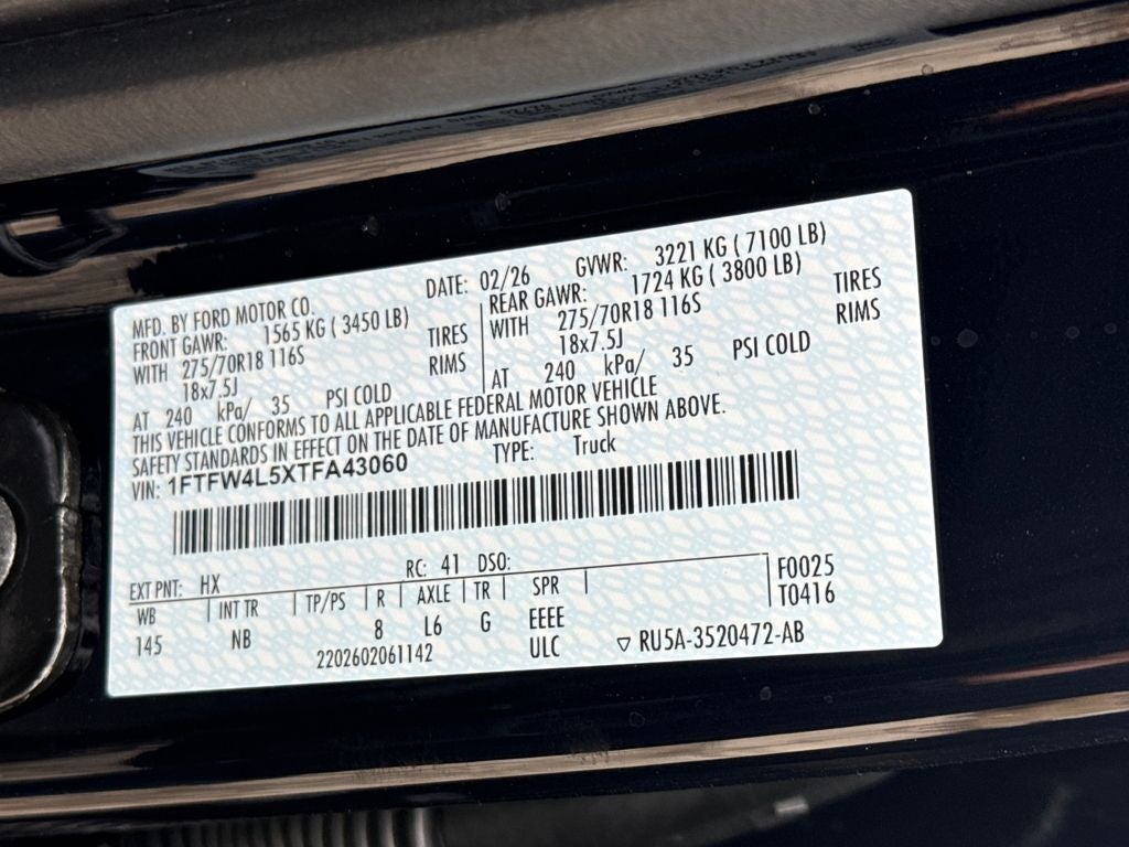 2026 Ford F-150 Tremor